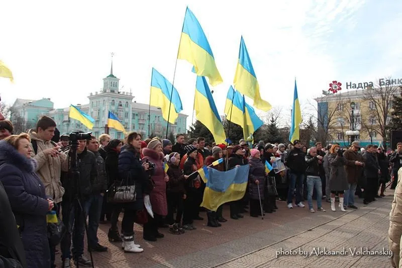 Луганськ 09.03.2014. Фото: Олександр Волчанський