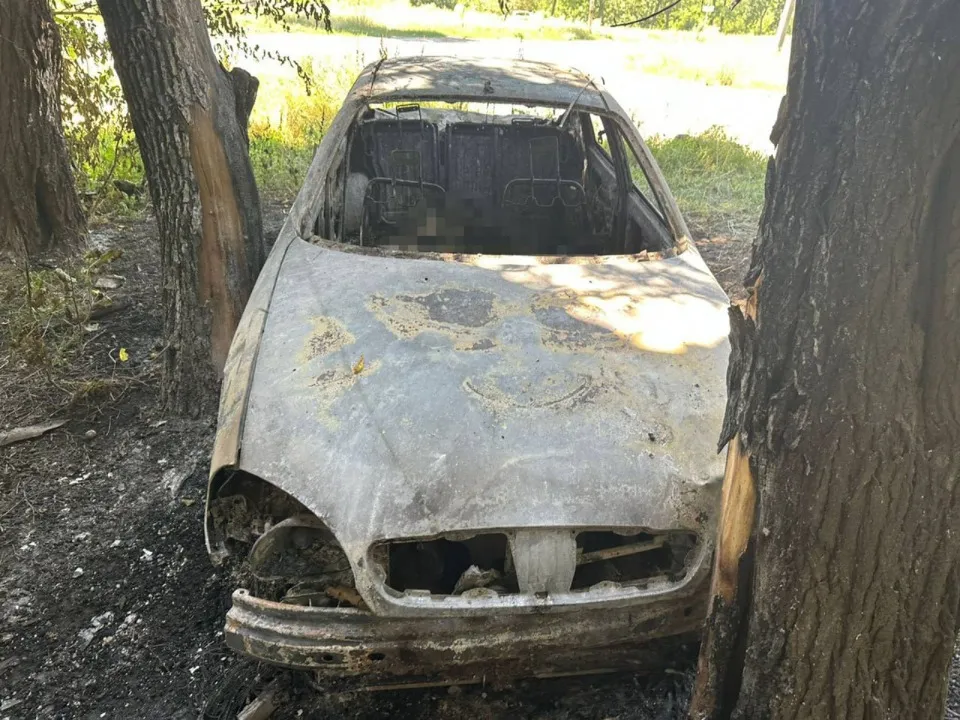 наслідки обстрілу Донецької області