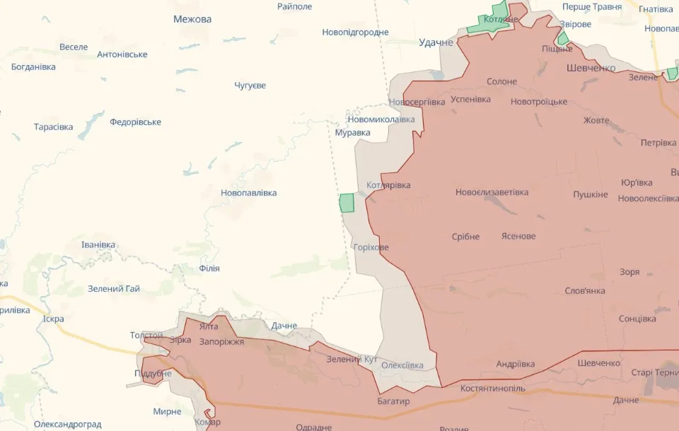 DeepState Map Donetsk Region