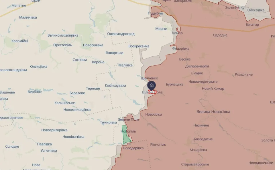 DeepState Map Donetsk Region