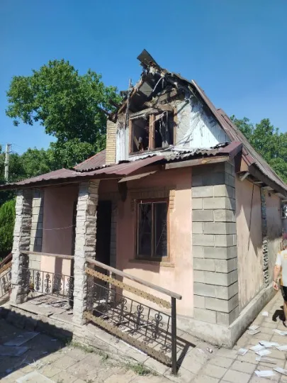 Обстріл донецького регіону