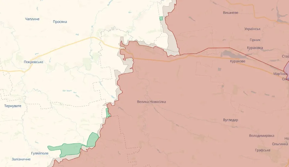 DeepState Map Donetsk Region