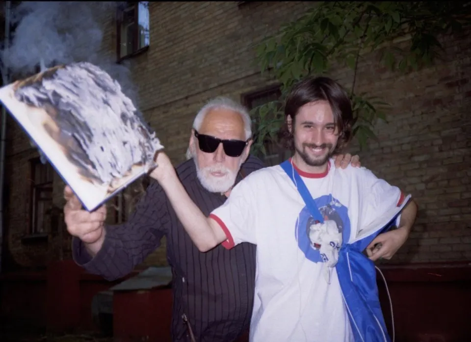 Фото з Юрієм Гармашем. Архів Аліни Прісіч