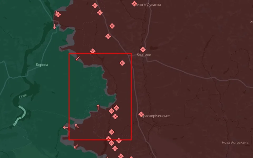 Скільки території контролюють ЗСУ в Луганській області