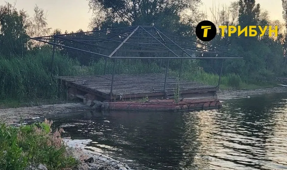 обміління Ісаківського водосховища