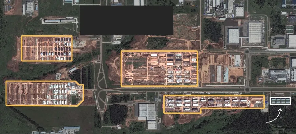 Фото: Maxar Technologies, Graphic: CNN