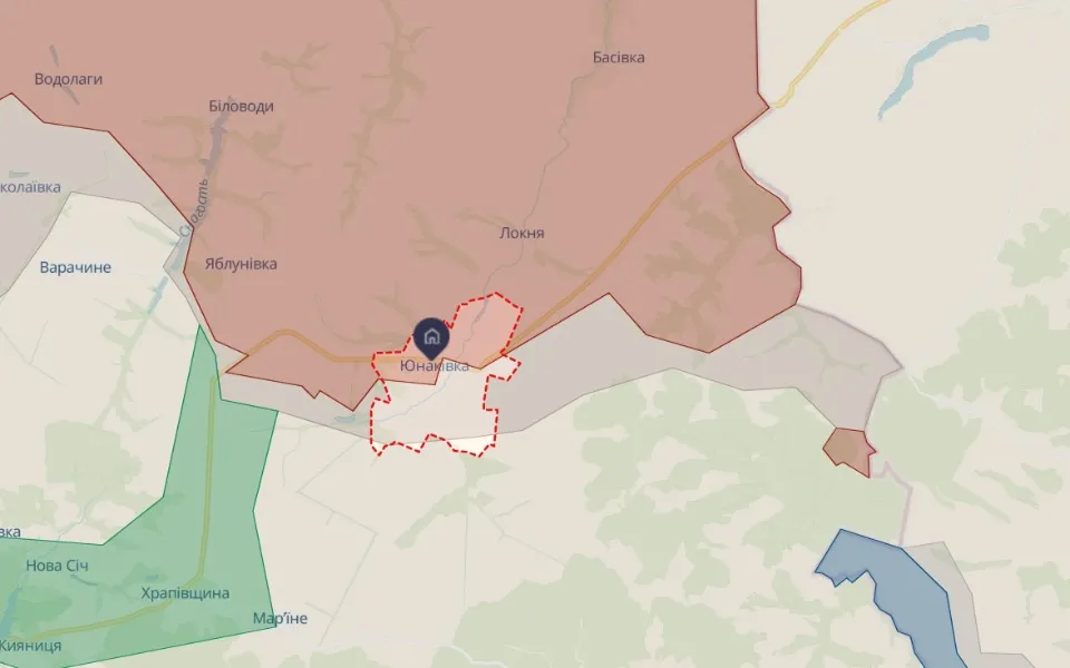 DeepState Map Sumy Region