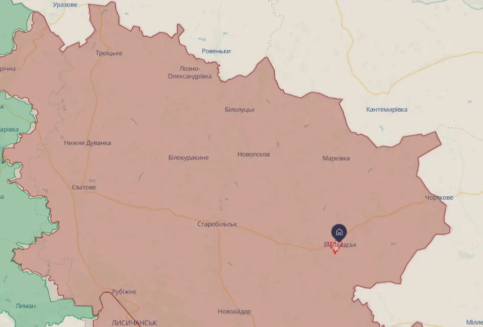 DeepState Map Luhansk
