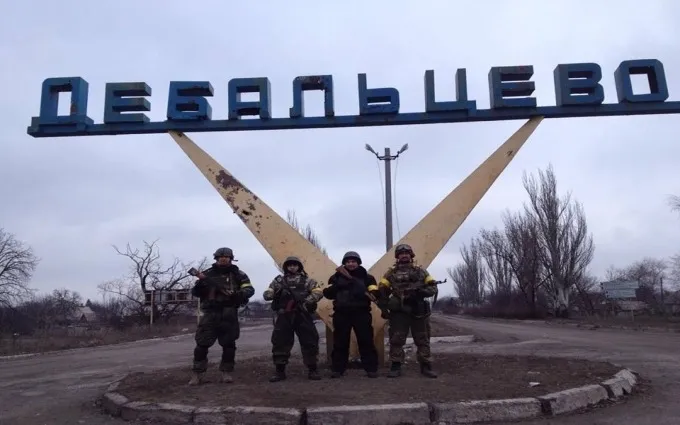 Віталій Овчаренко в Дебальцевому