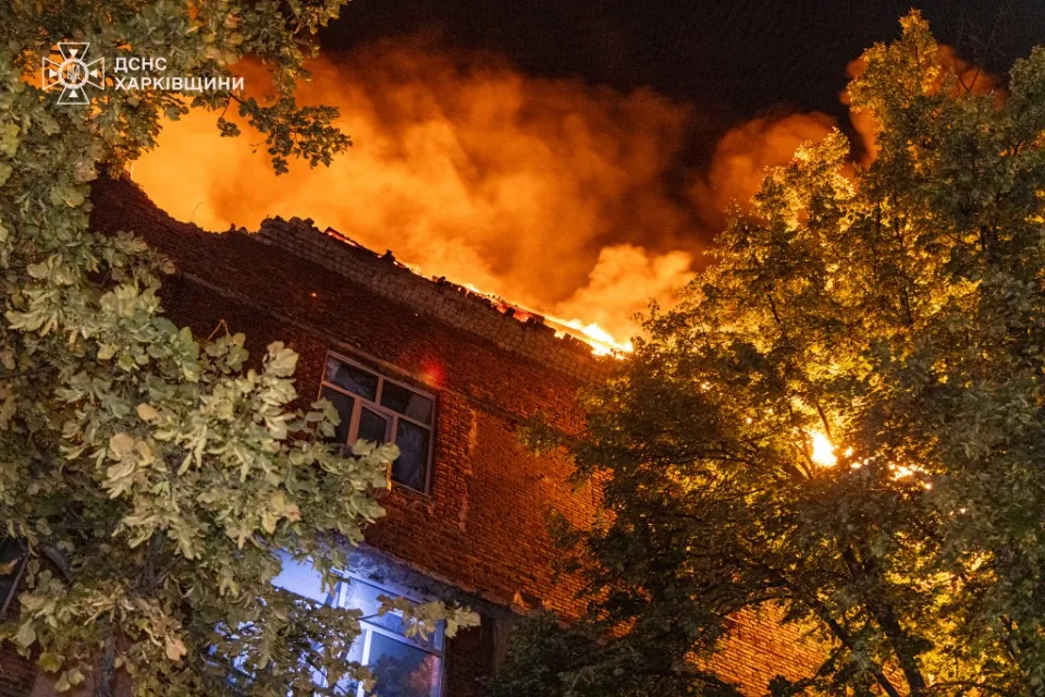 Пожежа в Харкові