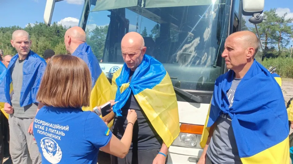 обмін полоненими 14 серпня
