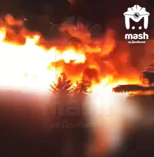 пожежа в окупованому єнакієвому