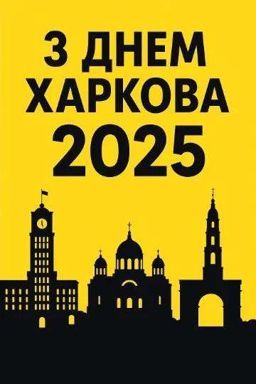 З Днем Харкова. Зображення згенеровано ШІ / ТРИБУН