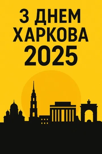 З Днем Харкова. Зображення згенеровано ШІ / ТРИБУН