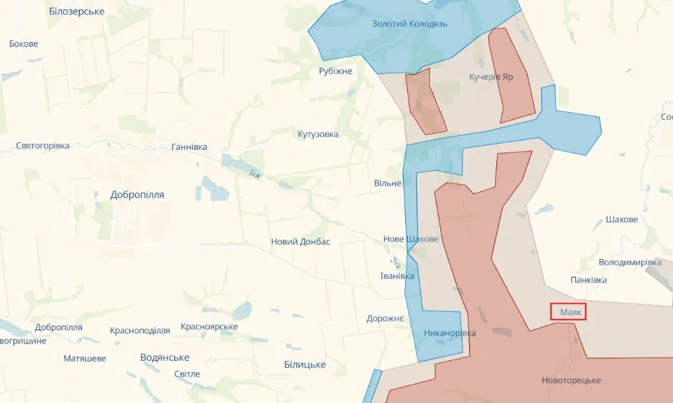 DeepState Map Donetsk Region