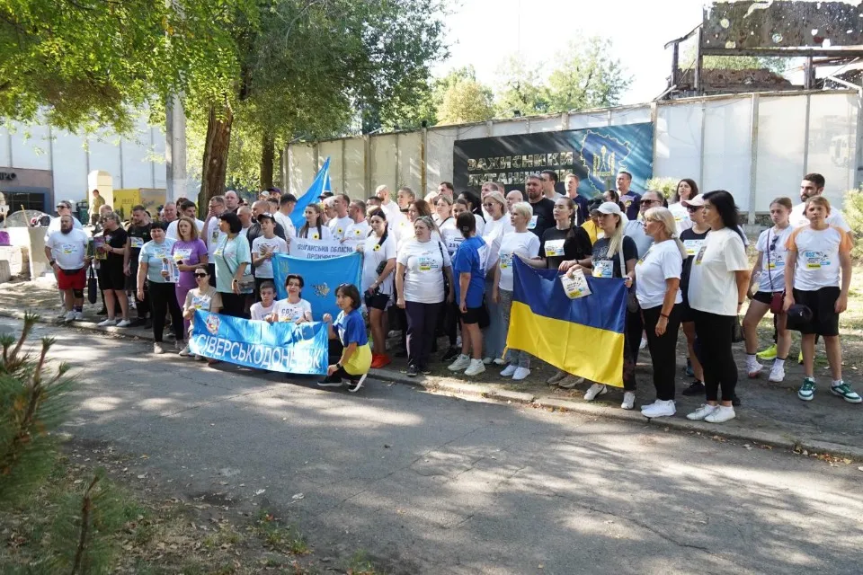 У Дніпрі відбувся забіг пам’яті героїв Луганщини
