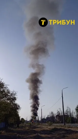 АЗС поблизу автовокзалу у Сіверськодонецьку. 31 серпня 2025 р.