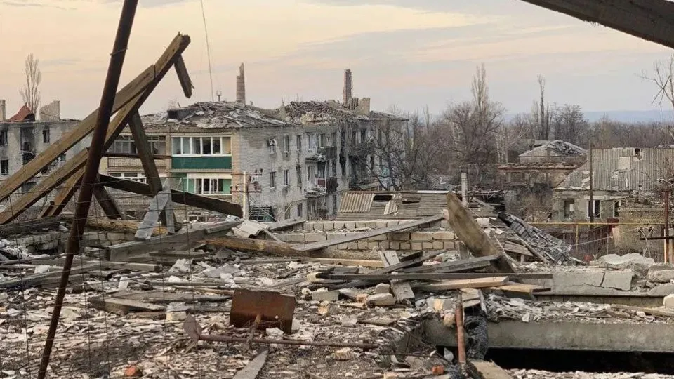 Попаснянський будинок культури після обстрілу, 2023 рік
