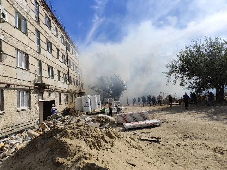 Пожежа поблизу вул. Танкістів, 30