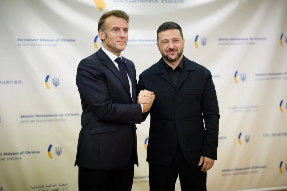 зеленський та макрон