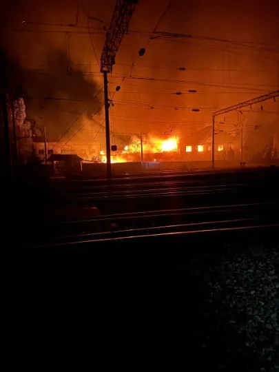 обстріл депо УЗ