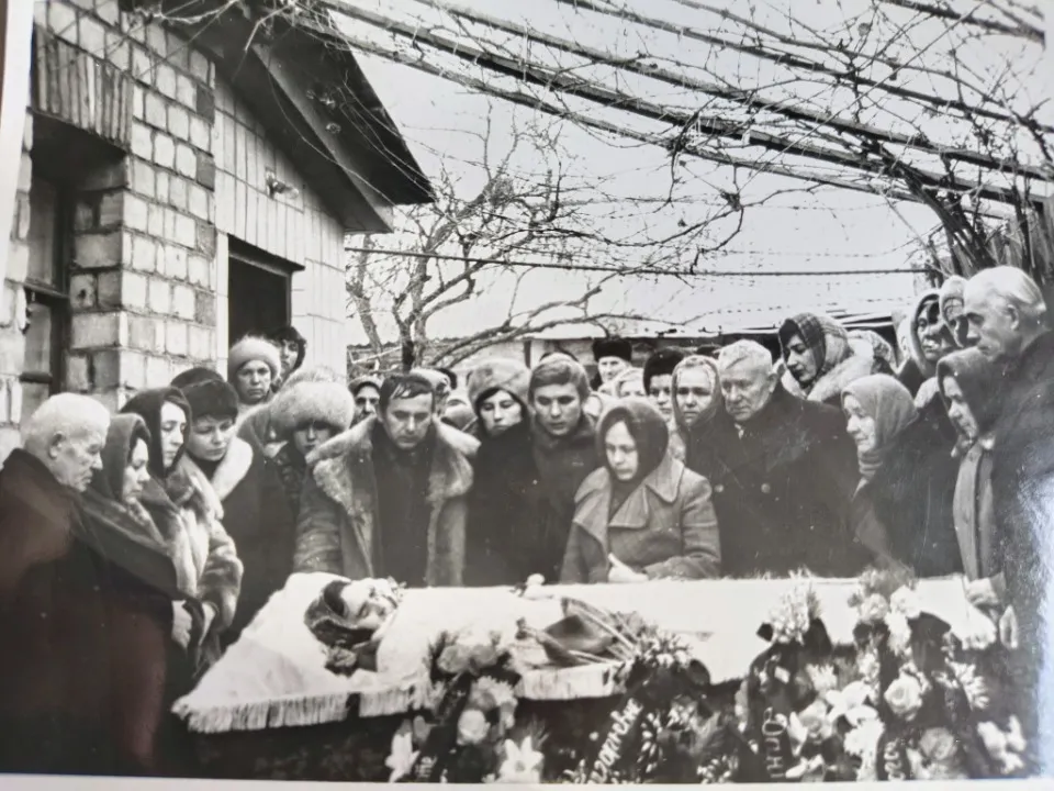 Похорон Анни Д., 22 січня 1983 року