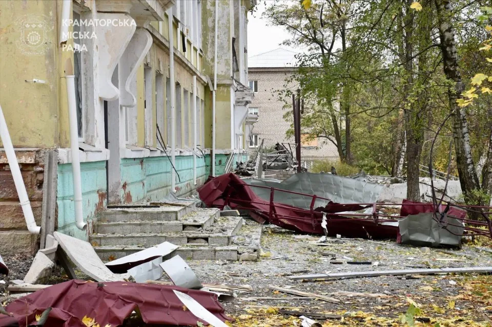 школа Героя України Степана Чубенка в Краматорську зруйнована