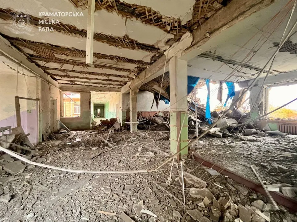 школа Героя України Степана Чубенка в Краматорську зруйнована