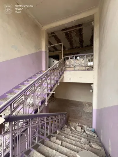 школа Героя України Степана Чубенка в Краматорську зруйнована