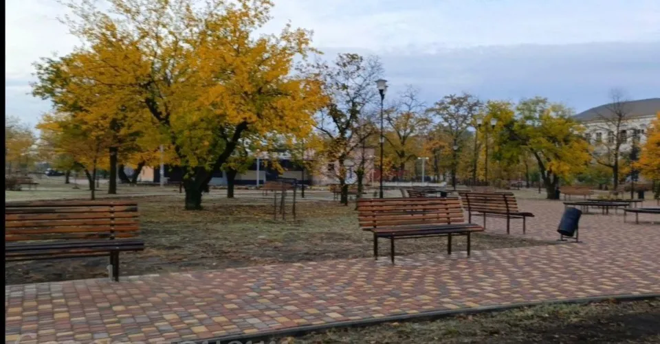 Сквер ім. Сергія Губанова восени 2025 року
