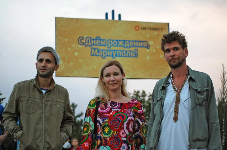 Grozovska Band в Маріуполі, 10 вересня 2014 року / Facebook-сторінка Євгена Сосновського
