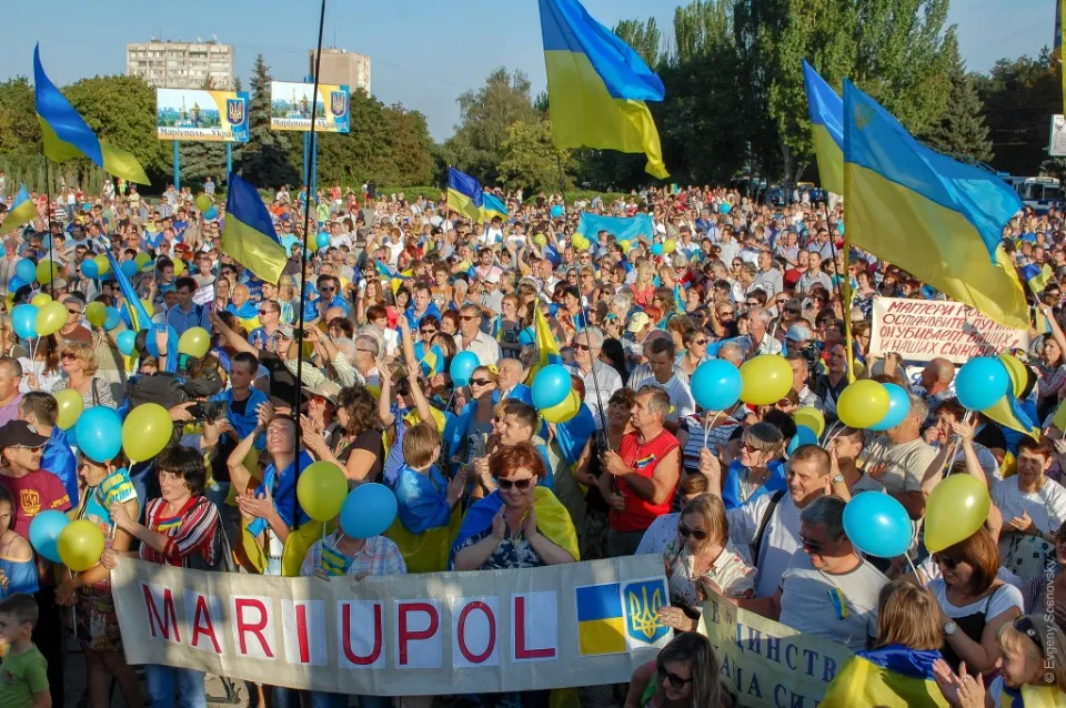 Маріуполь, 4 вересня 2014 року / Facebook-сторінка Євгена Сосновського