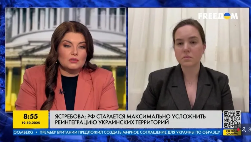 Віра Ястребова в етері