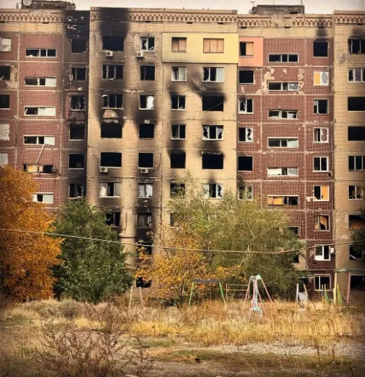 Костянтинівка, Донеччина. Жовтень 2025 року. Джерело фото: Яна Східна