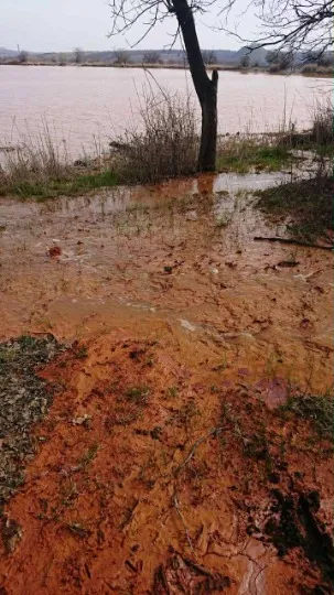 Забруднені водойми на окупованих територіях, фото надано співрозмовником