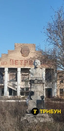 Територія шахти Петровська в окупованому Донецьку
