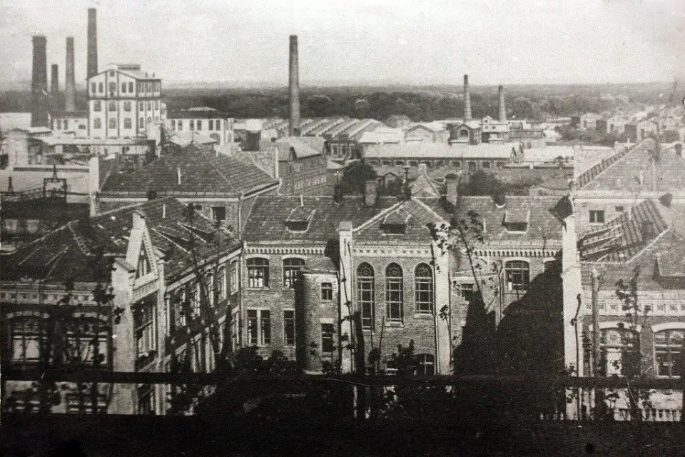 Содовий завод, 1912 рік, фото: Заборона