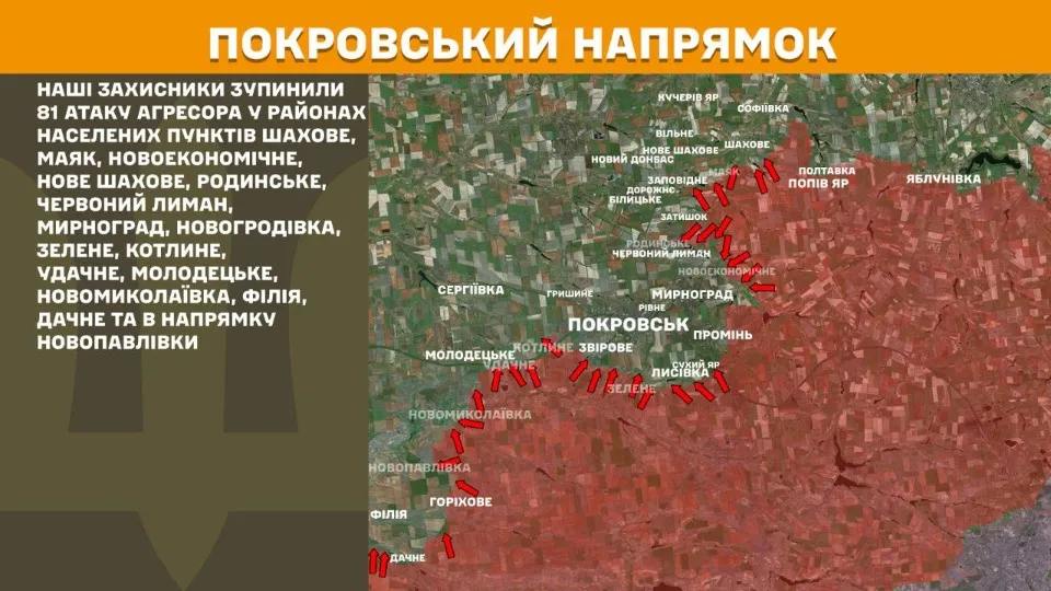 Ситуація на Покровському напрямку 13 листопада