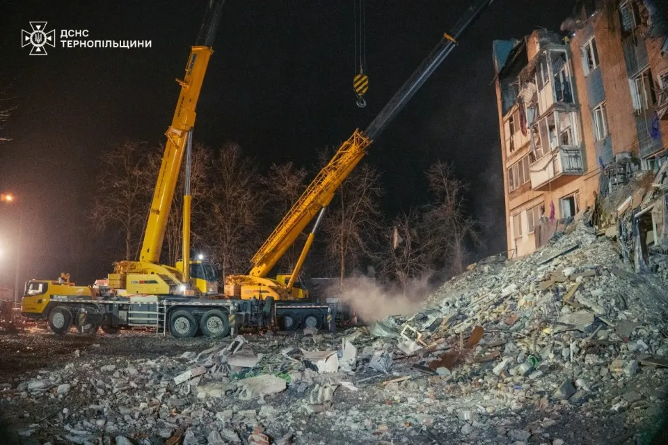 обстріл тернополя