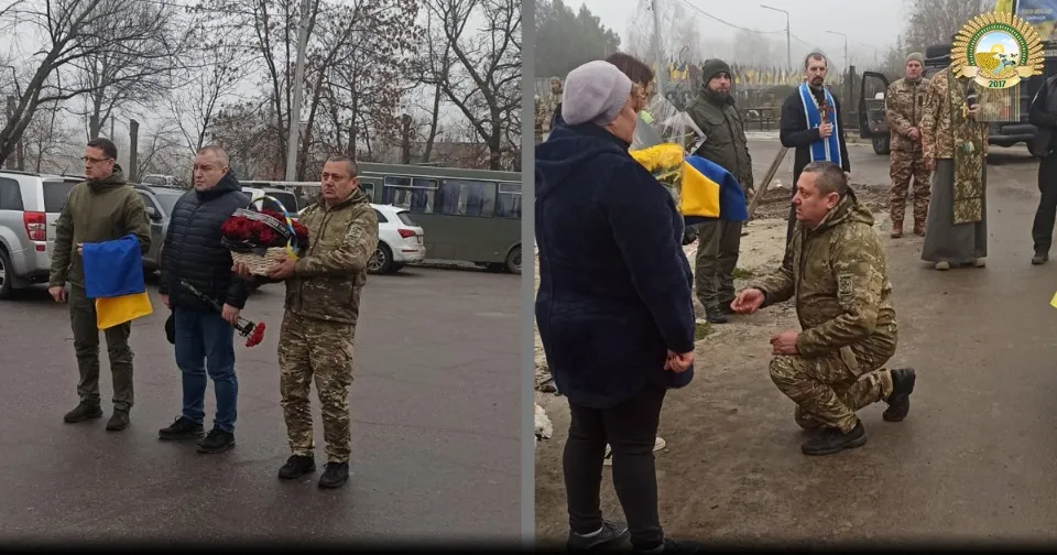 У Черкасах поховали загиблого прикордонника з Луганщини Олександра Хаблака