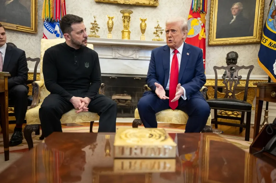Володимир Зеленський та Дональд Трамп у Білому Домі / WhiteHouse