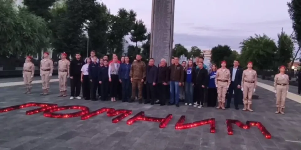 окупаційні джерела. Акція “Свеча памяти”