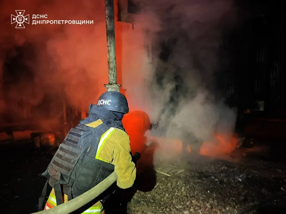 обстріл Дніпропетровщини