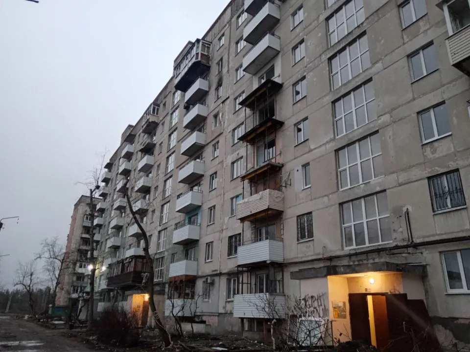 Будинки в окупованому Сіверськодонецьку