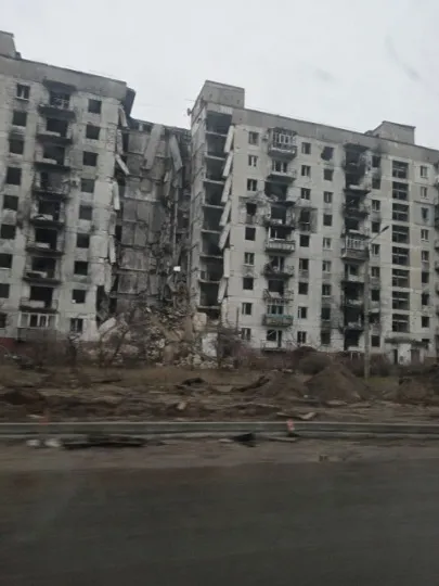 Будинки в окупованому Сіверськодонецьку