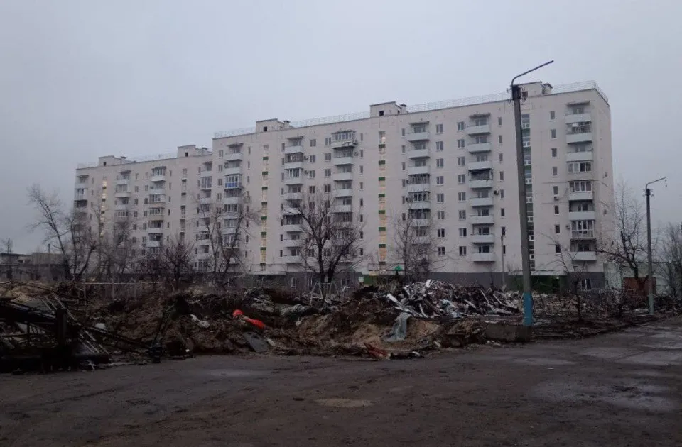 Будинки в окупованому Сіверськодонецьку