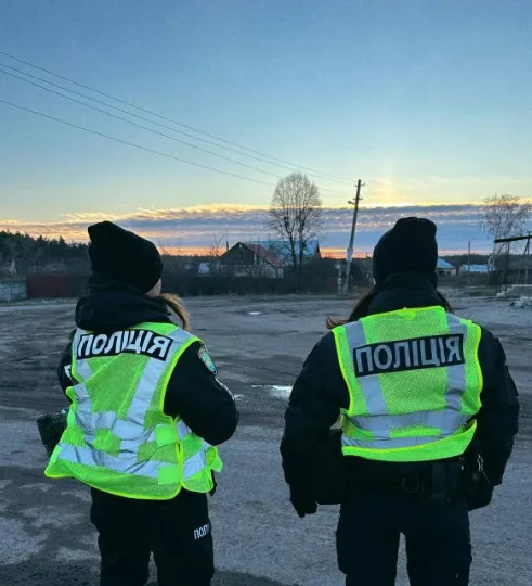 Поліна Куліш під час служби