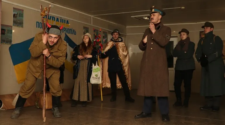 Вертеп-fest у Попасній, 2020 рік. Джерело: popasnaya.city