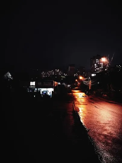 Нічний Слов’янськ, фото Дмитра