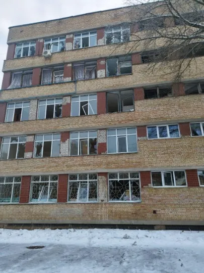 СНУ ім. В. Даля постраждав від обстрілу Києва